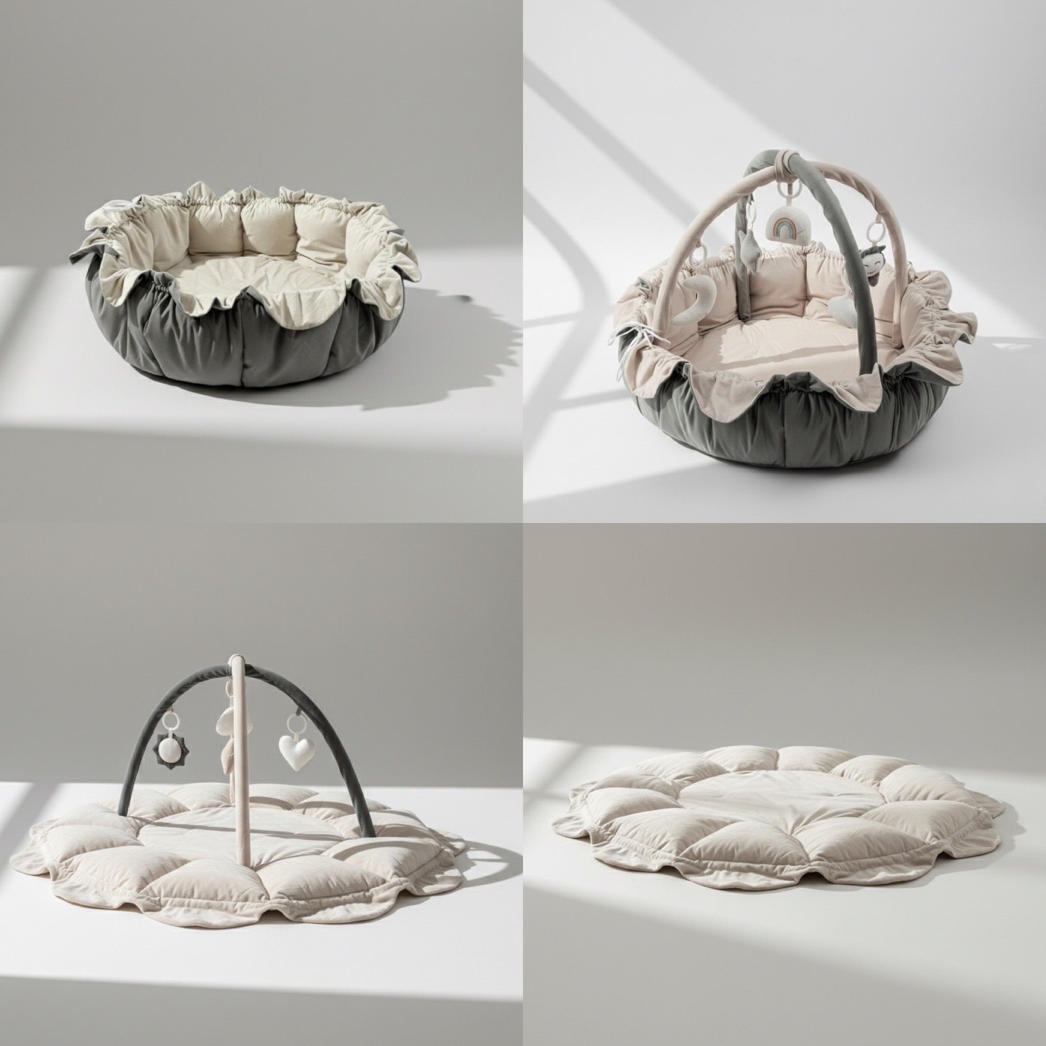 A versatile 4-in-1 configuration that adapts to suit your baby.