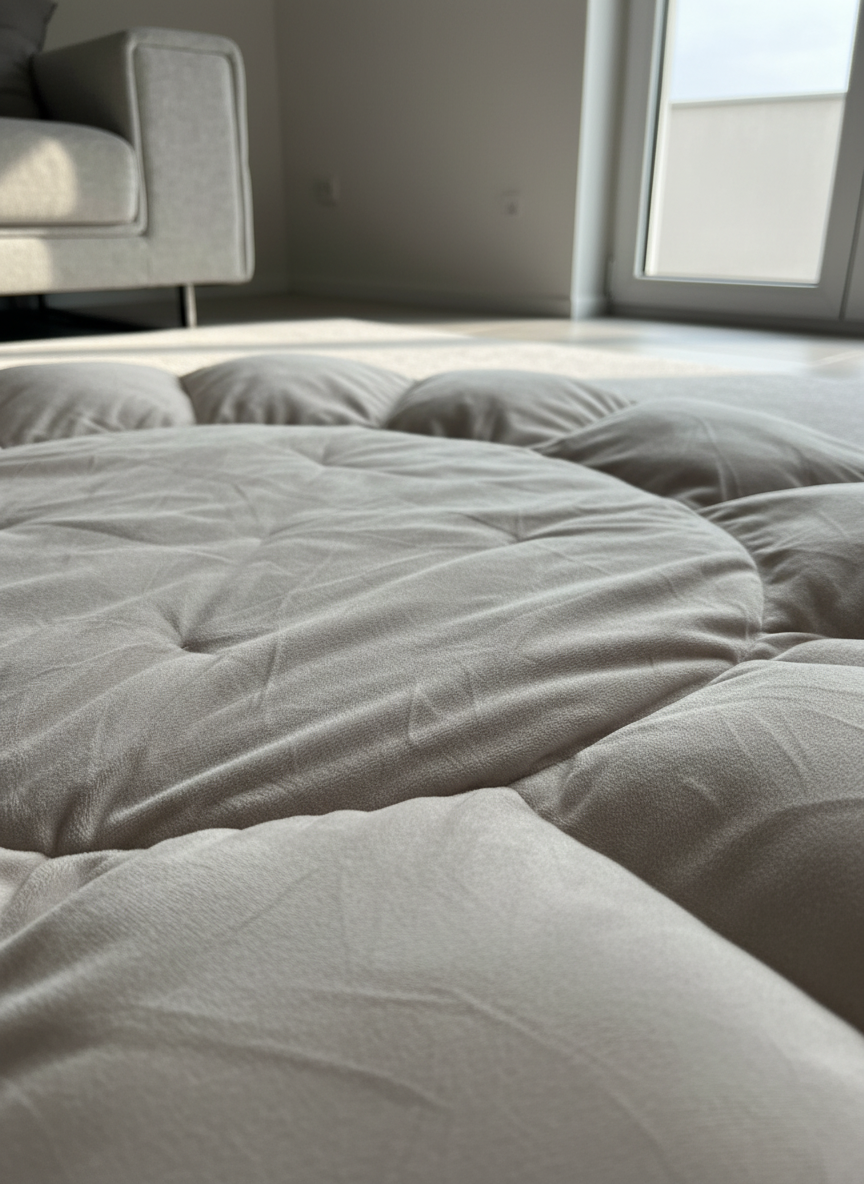 Plush, padded softness for baby's everyday comfort and safety.