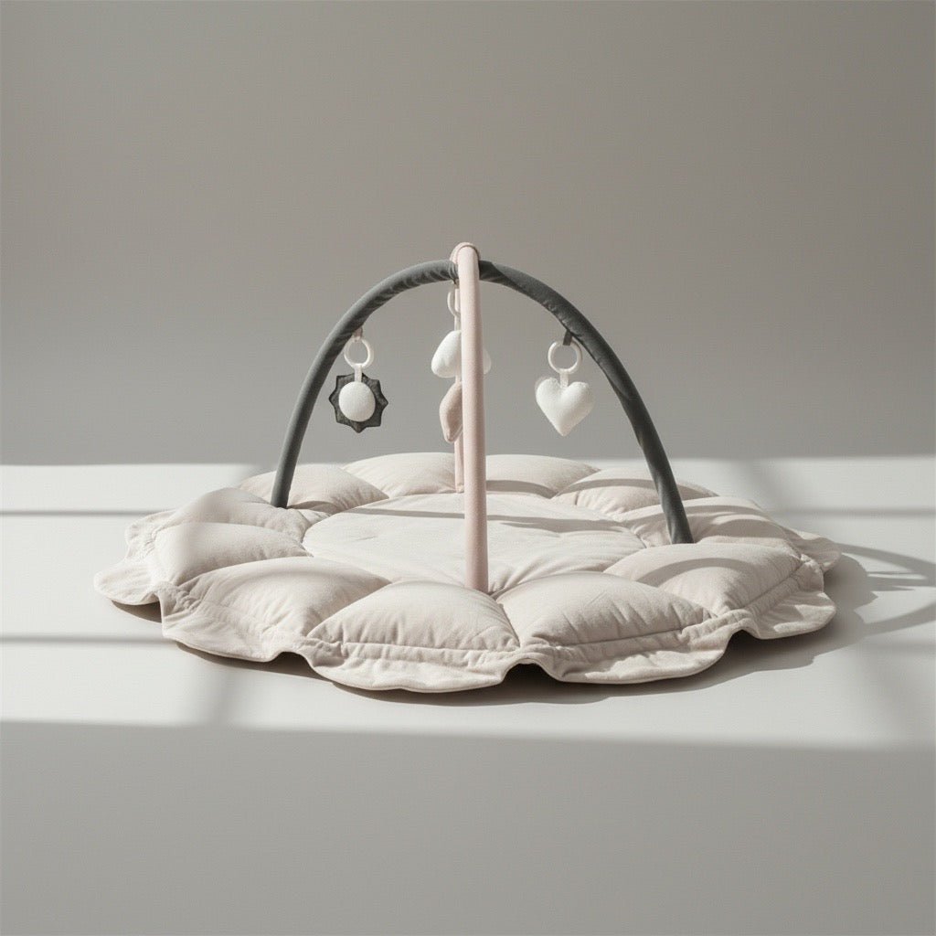 Lumee Novi baby play gym with hanging arch toy mobile